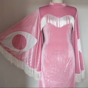 Fashion Brand Company Pink Eye Dress, Size 3X
